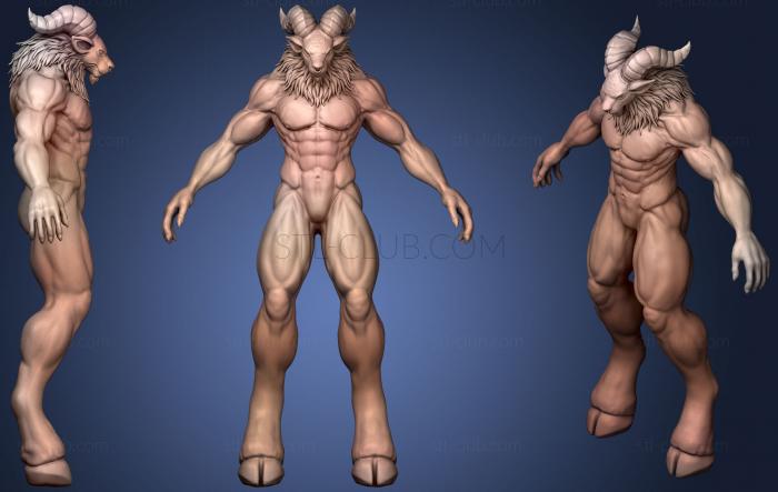 3D model Baphomet 2 (STL)